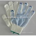 pvc dotted glove for motor industry